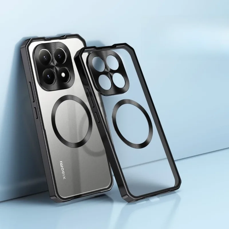 For Xiaomi 15T Pro Case Magnetic Transparent Metal Frame Acrylic Back Panel Cover For Xiaomi 15 T Shockproof Bumper Funda
For Xiaomi 15T Pro Case Magnetic Transparent Metal Frame Acrylic Back Panel Cover For Xiaomi 15 T Shockproof Bumper Funda