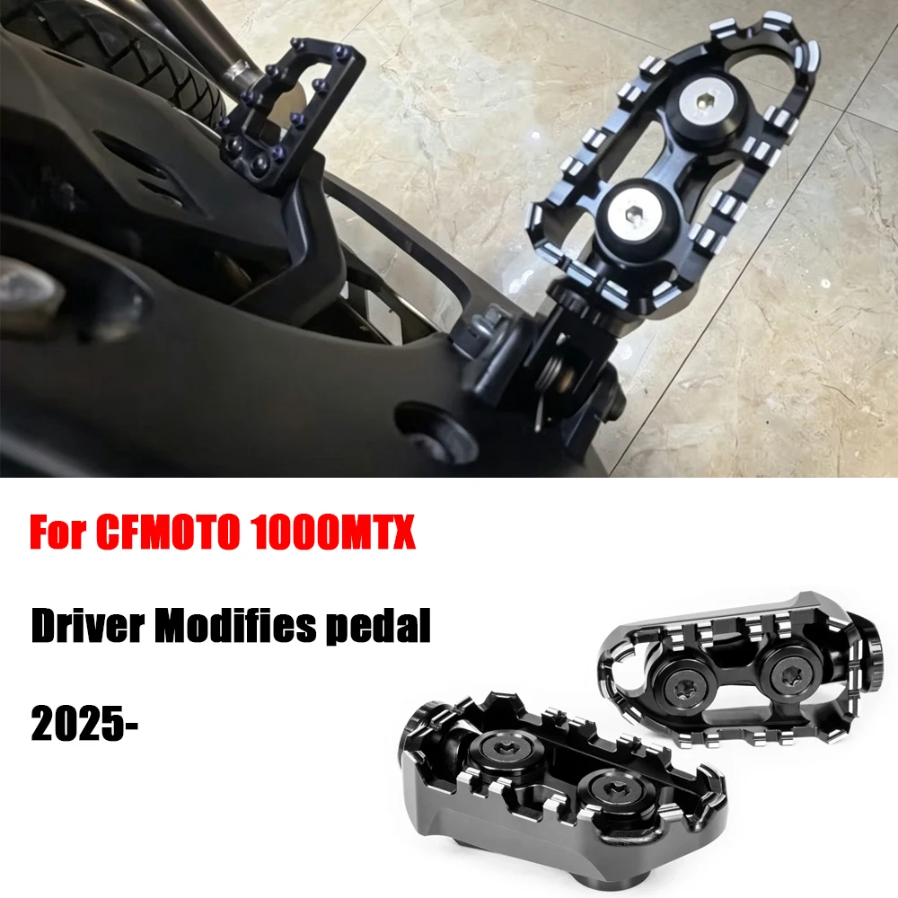 For CFMOTO 1000MTX 1000MT-X Footrests Motorcycle Conversion Footpegs 1000MT X 1000 MTX Drivers Footrests Accessories Foot Braces
For CFMOTO 1000MTX 1000MT-X Footrests Motorcycle Conversion Footpegs 1000MT X 1000 MTX Drivers Footrests Accessories Foot Braces