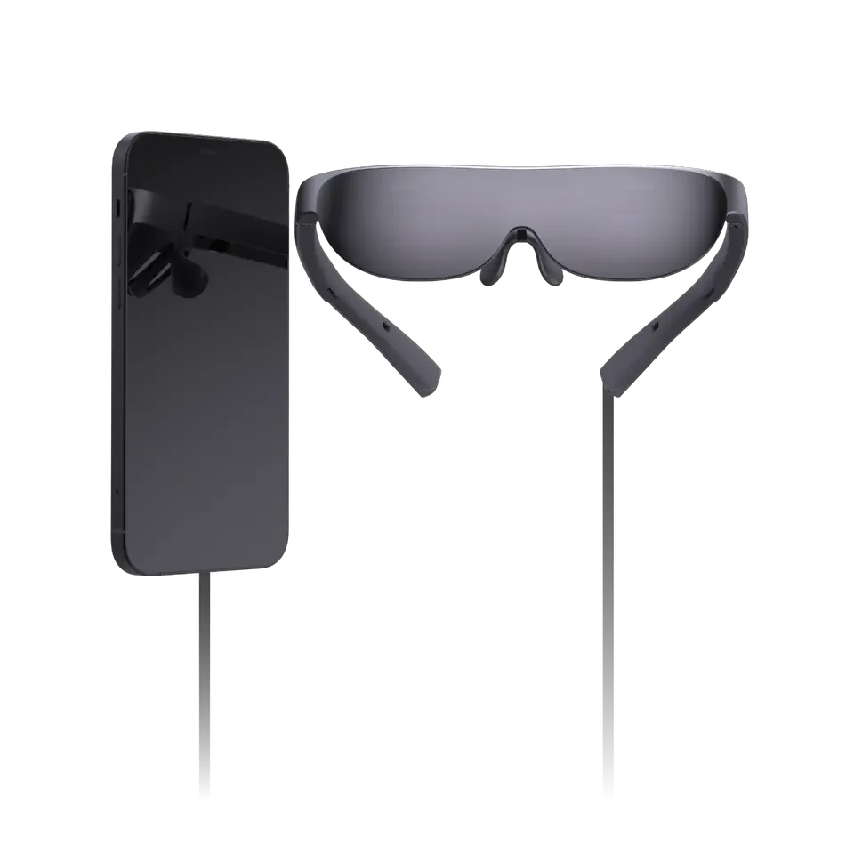 Augmented Reality Smart Glasses Micro-OLED 2D 3D Virtual Private Theatre AR Glasses For Movies Lightweight Comfortable Wear
Augmented Reality Smart Glasses Micro-OLED 2D 3D Virtual Private Theatre AR Glasses For Movies Lightweight Comfortable Wear