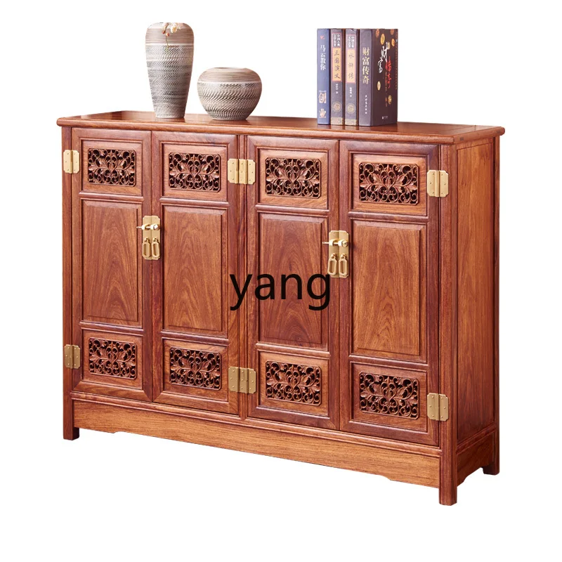Yjq mahogany shoe cabinet rosewood red sandalwood entrance living room solid wood storage simple foyer partition cabinet
Yjq mahogany shoe cabinet rosewood red sandalwood entrance living room solid wood storage simple foyer partition cabinet