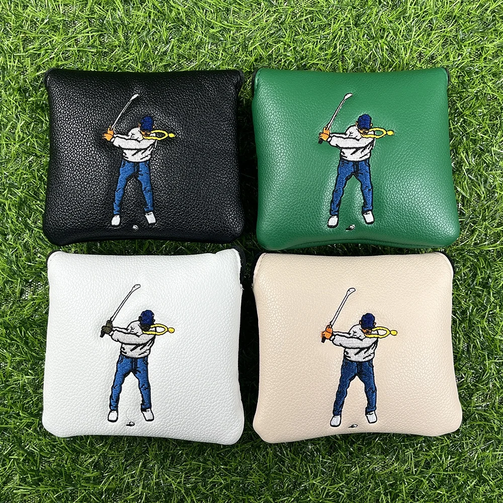 Golf swing push rod protective cover; Golf accessories; PU waterproof and durable fabric, available in white and green colors to
Golf swing push rod protective cover; Golf accessories; PU waterproof and durable fabric, available in white and green colors to