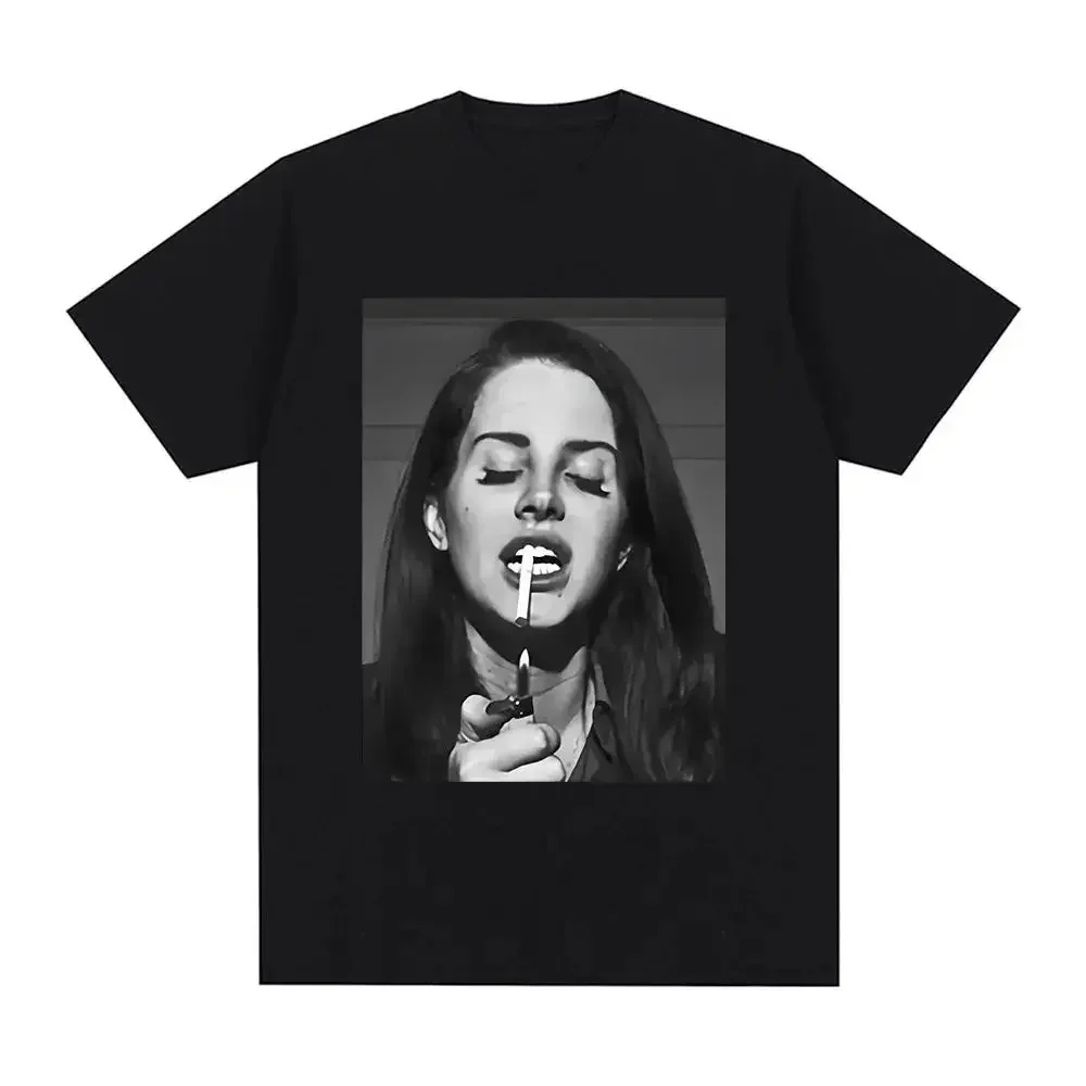 Summer Singer Lana Del Rey Print T-shirt Men's and Women's Fashion Hip-hop Street Wear Summer Short-sleeved Plus Size T-shirt
Summer Singer Lana Del Rey Print T-shirt Men's and Women's Fashion Hip-hop Street Wear Summer Short-sleeved Plus Size T-shirt