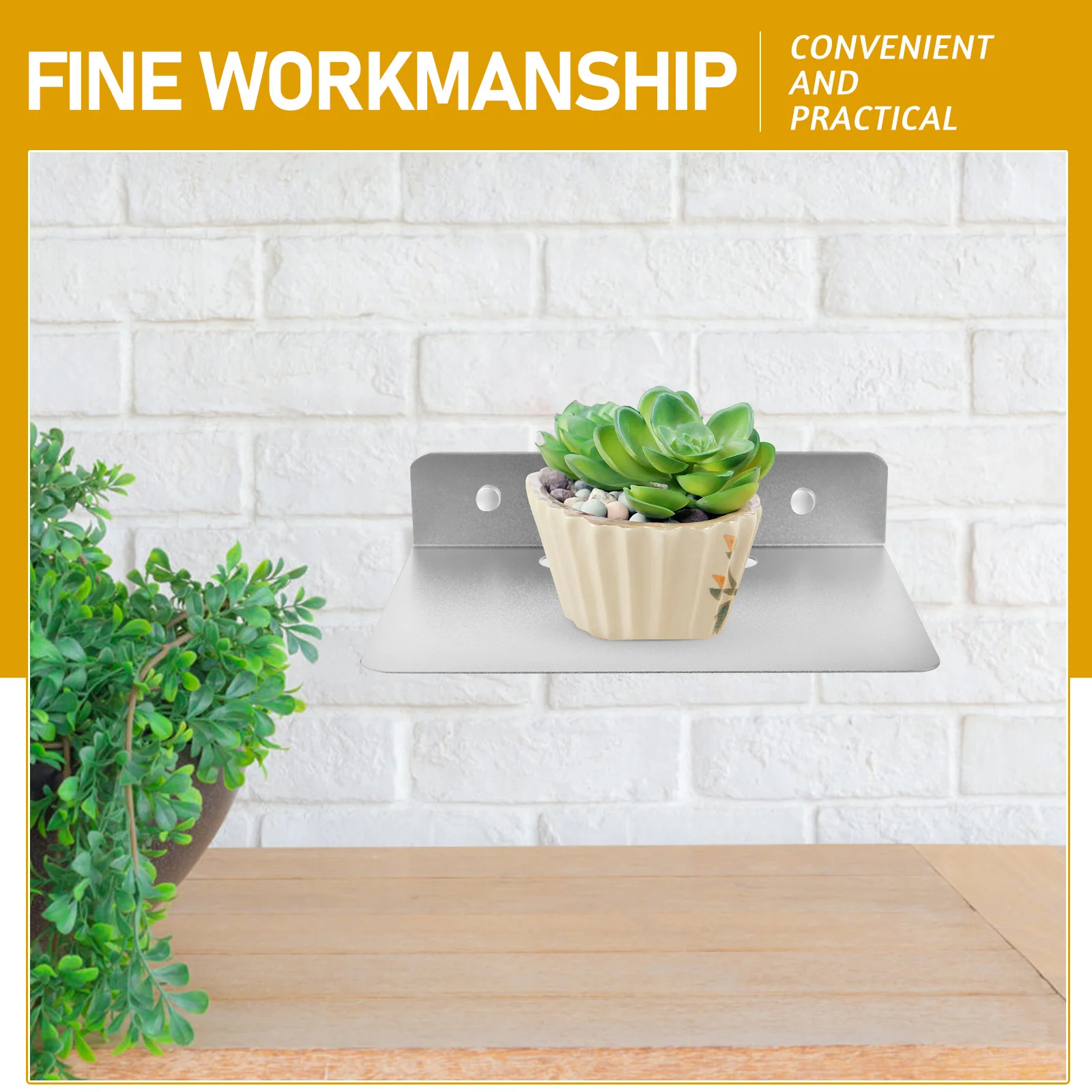 Holibanna Aluminum Floating Wall Shelf for Baby Camera Speaker Monitor Router Storage Room Display Rack
Holibanna Aluminum Floating Wall Shelf for Baby Camera Speaker Monitor Router Storage Room Display Rack