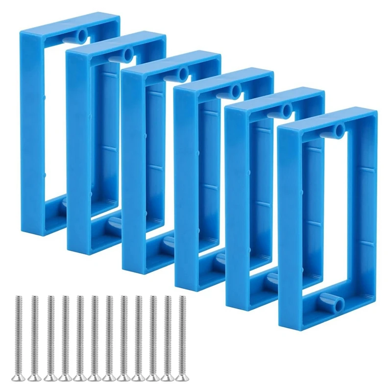 A93G 6 Pcs 1/2Inch Single Gang Receptacle Outlet Box Extenders, With Screws, Electrical Outlet Extender For Electrical Box
A93G 6 Pcs 1/2Inch Single Gang Receptacle Outlet Box Extenders, With Screws, Electrical Outlet Extender For Electrical Box