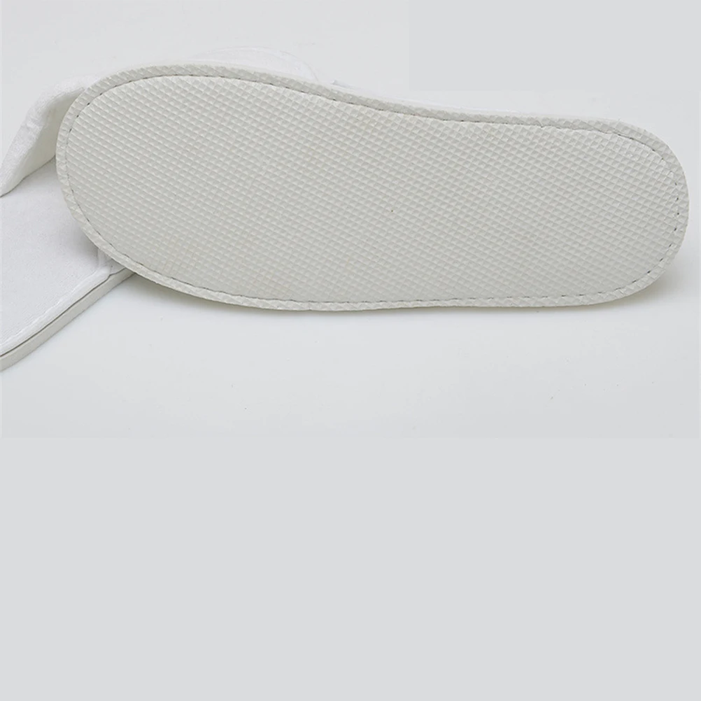 3pcs Disposable Slippers 3 Pairs White Single Use Summer House Skidproof Elastic Sole Ventilated Travel Babouche
3pcs Disposable Slippers 3 Pairs White Single Use Summer House Skidproof Elastic Sole Ventilated Travel Babouche