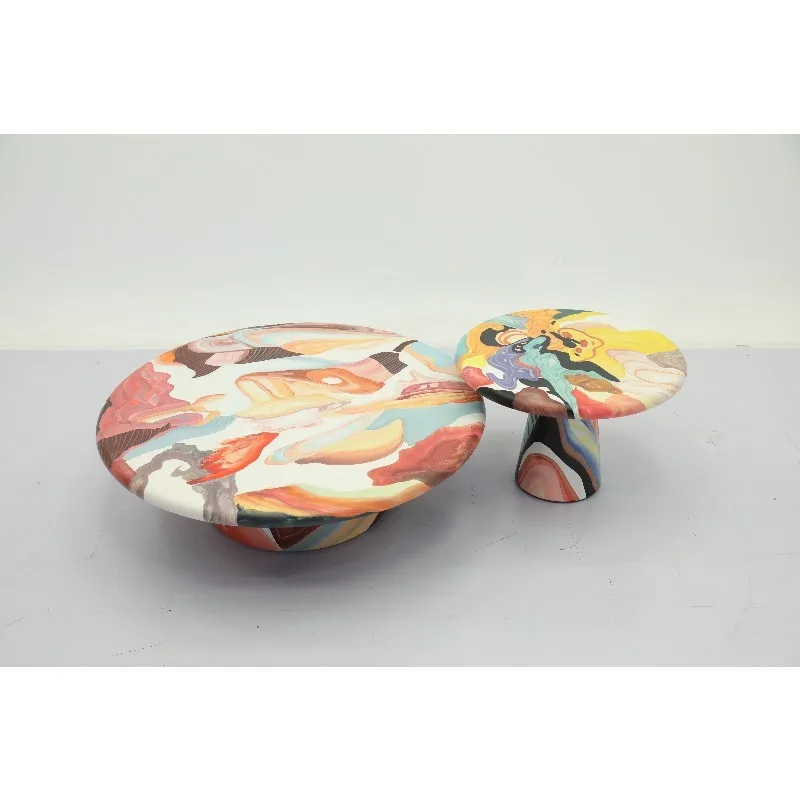 Multi-color coffee table antique interior decoration home furniture living room bedroom panel
Multi-color coffee table antique interior decoration home furniture living room bedroom panel
