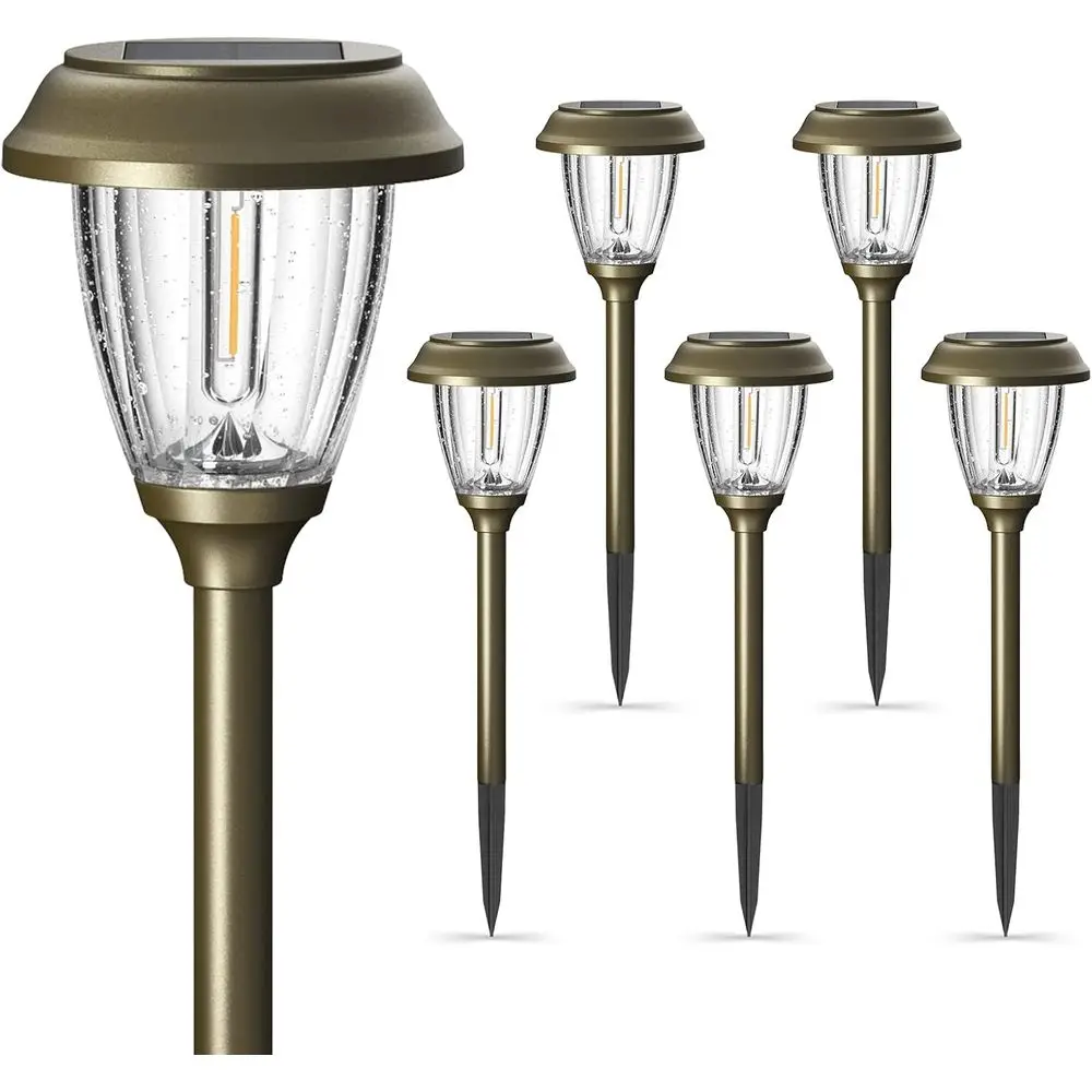 Outdoor 10/25 LM LED with 2 Lighting Modes, Garden Lights Glass and Metal, IP65 Waterproof, Powered for Yard Walkway Driveway Pa
Outdoor 10/25 LM LED with 2 Lighting Modes, Garden Lights Glass and Metal, IP65 Waterproof, Powered for Yard Walkway Driveway Pa