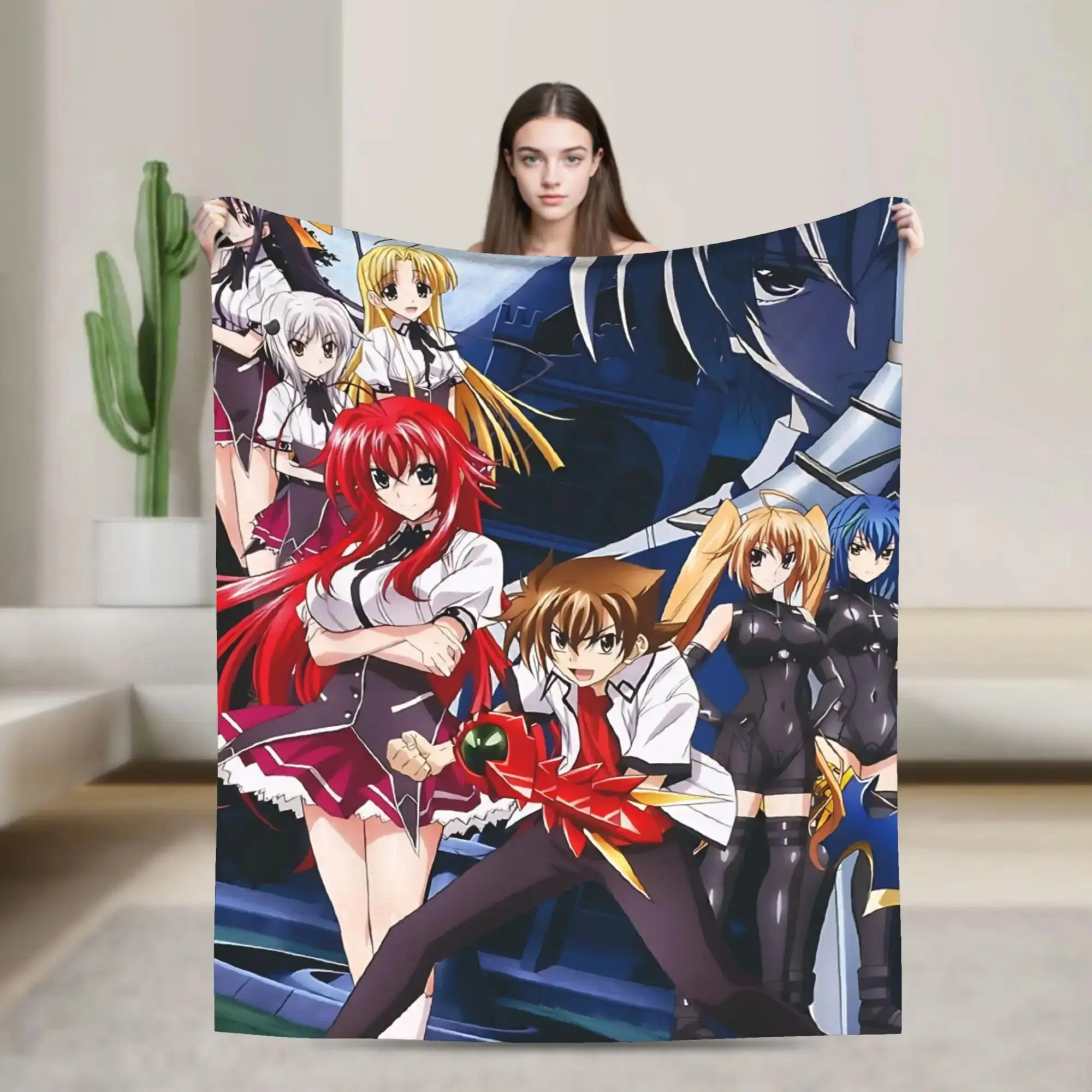 High School DxD Anime Blanket Super Soft Plush Throw for Bedroom Picnic Bedspread Flannel Cover
High School DxD Anime Blanket Super Soft Plush Throw for Bedroom Picnic Bedspread Flannel Cover
