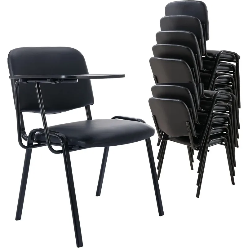Arm Chairs Set of 15, PU Comfort Office Waiting Room Guest Nesting Stacking Chairs, Reception Chair with Flip-Up Ta
Arm Chairs Set of 15, PU Comfort Office Waiting Room Guest Nesting Stacking Chairs, Reception Chair with Flip-Up Ta