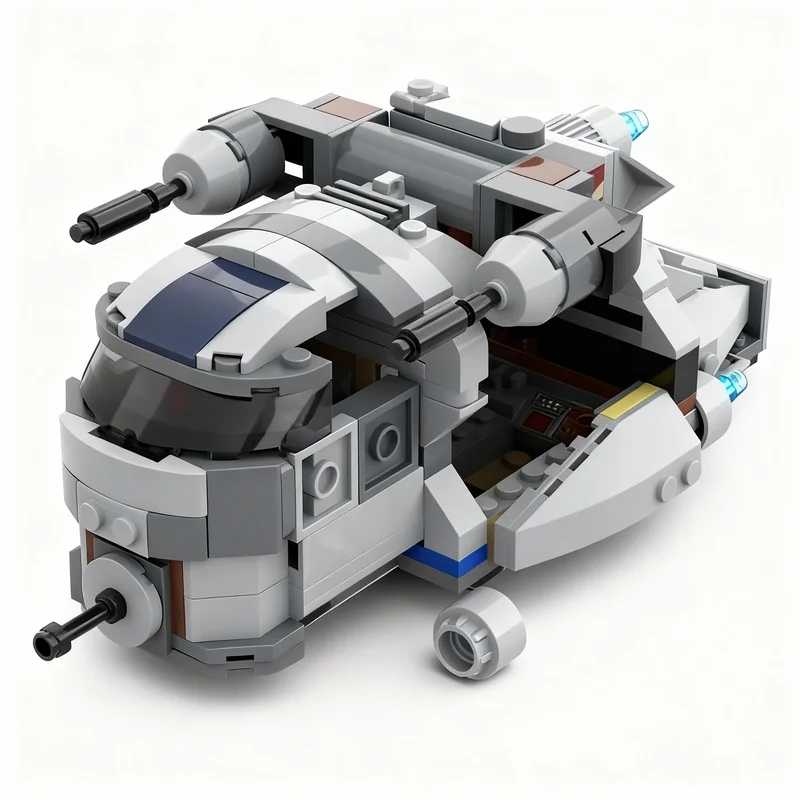 340pcs MOC Imperial Gunship Alternate Build Star Battle Model Building Blocks Construction Toy Christmas Gifts DIY Creative Idea
340pcs MOC Imperial Gunship Alternate Build Star Battle Model Building Blocks Construction Toy Christmas Gifts DIY Creative Idea