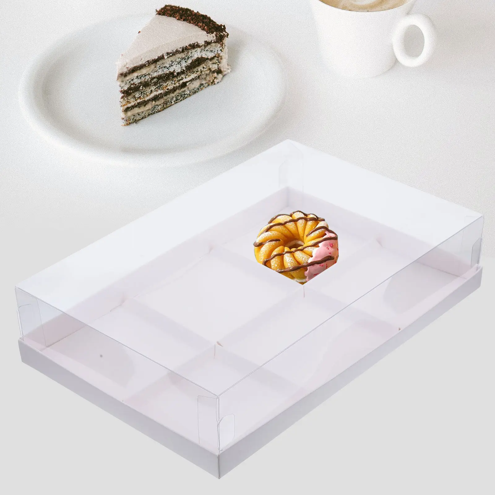5Pcs Clear Bakery Boxes Cupcake Containers Portable Cake Packaging Donut Storage Box Party Treats Display Case
5Pcs Clear Bakery Boxes Cupcake Containers Portable Cake Packaging Donut Storage Box Party Treats Display Case