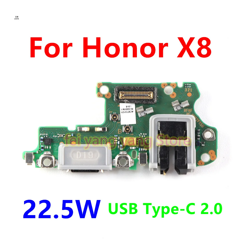 USB Type-C 2.0 22.5W Charge Port Dock Connector Charging Board Flex Cable For Huawei Honor X8
USB Type-C 2.0 22.5W Charge Port Dock Connector Charging Board Flex Cable For Huawei Honor X8