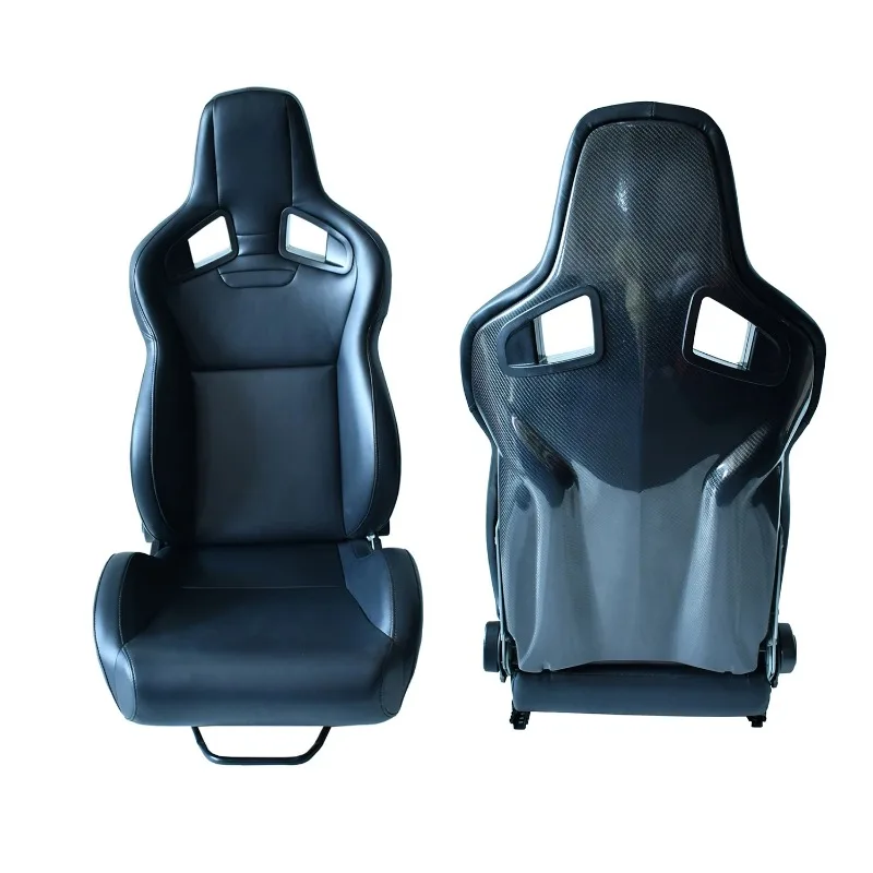 Leather Adjustable Carbon Fiber Backrest Racing Seat
Leather Adjustable Carbon Fiber Backrest Racing Seat