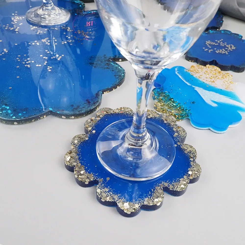 5pcs Flower Silicone Mould Set Coaster Mould White Flower Coaster Mould Silicone Large Tray Resin Tray Mould Home Decor
5pcs Flower Silicone Mould Set Coaster Mould White Flower Coaster Mould Silicone Large Tray Resin Tray Mould Home Decor