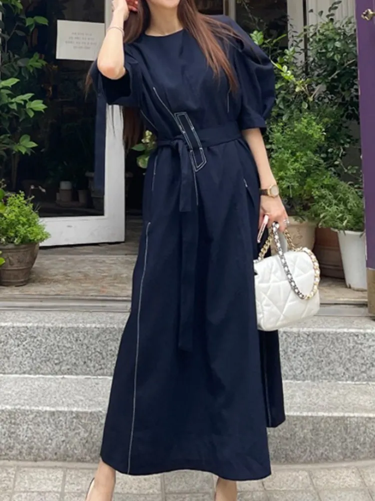 Повседневное женское платье с круглым вырезом, ажурное женское платье-трапеция с коротким рукавом и высокой талией на шнуровке, весна 2022, платья средней длины
Повседневное женское платье с круглым вырезом, ажурное женское платье-трапеция с коротким рукавом и высокой талией на шнуровке, весна 2022, платья средней длины