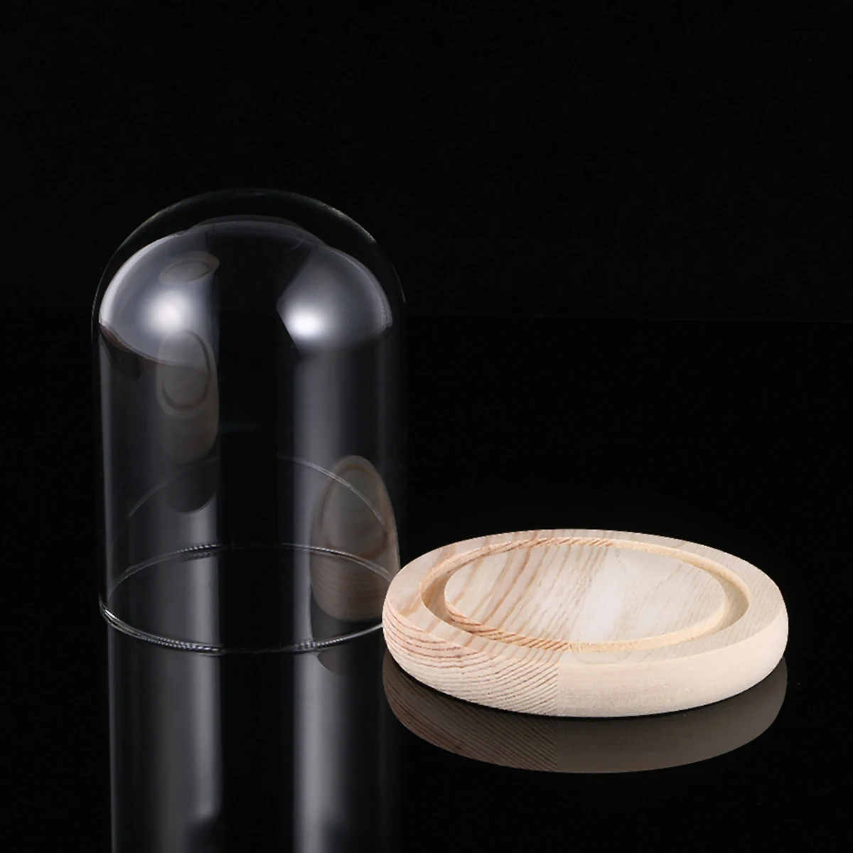 10x14cm Preserved Glass Cover Transparent Glass Cover Transparent Dried Flowers Dome Wooden Storage Decor Craft Vase Container
10x14cm Preserved Glass Cover Transparent Glass Cover Transparent Dried Flowers Dome Wooden Storage Decor Craft Vase Container