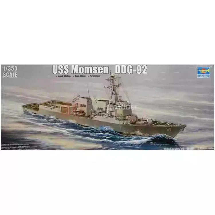 Trumpeter 04527 USS Momsen DDG-92 1/350, военная сборная масштабная модель, комплект игрушек «сделай сам», для коллекции, подарок на день рождения
Trumpeter 04527 USS Momsen DDG-92 1/350, военная сборная масштабная модель, комплект игрушек «сделай сам», для коллекции, подарок на день рождения