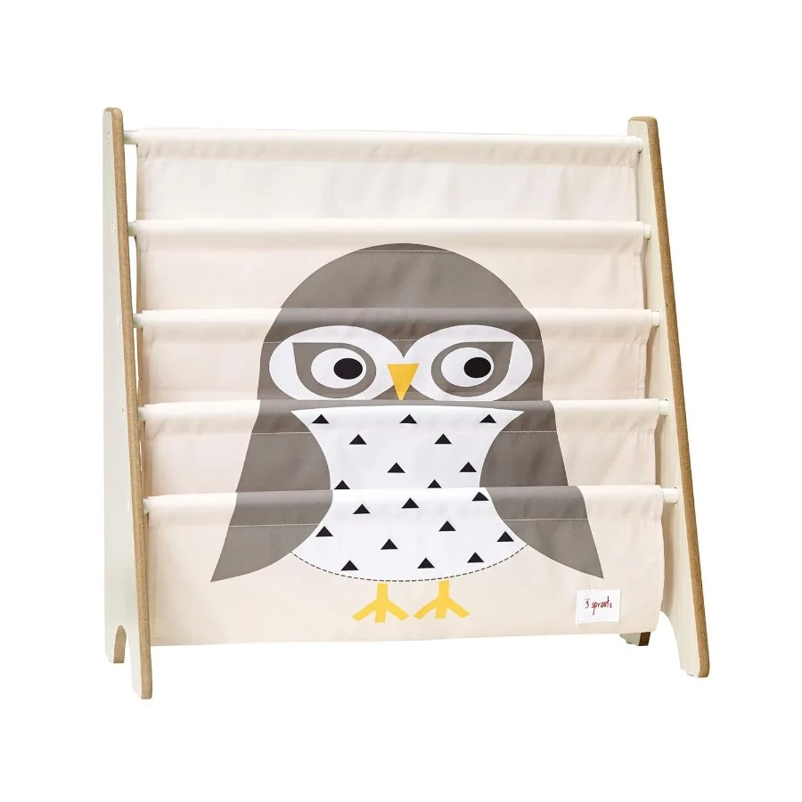 3 Sprouts Book Rack - Space-Saving Bookshelf for 's Room - Toddler Bookcase Organizer Book Shelf Ages 3+ Owl
3 Sprouts Book Rack - Space-Saving Bookshelf for 's Room - Toddler Bookcase Organizer Book Shelf Ages 3+ Owl