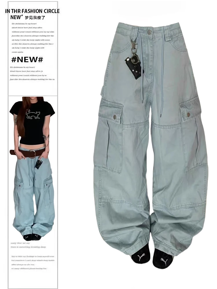 Winter Women's Denim Pants Y2K Wide Fit Baggy Jeans Korean Cowboy High Quality New In Cargo Pants Boyfriend Men Jeans Stacked
Winter Women's Denim Pants Y2K Wide Fit Baggy Jeans Korean Cowboy High Quality New In Cargo Pants Boyfriend Men Jeans Stacked