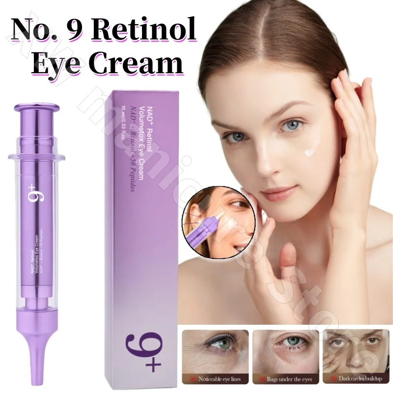 No.9 Eye Cream Improves Dark Circles and Fades Fine Lines Around The Eyes No.9 Retinol Eye Cream Eye Care Essence 10ml
No.9 Eye Cream Improves Dark Circles and Fades Fine Lines Around The Eyes No.9 Retinol Eye Cream Eye Care Essence 10ml