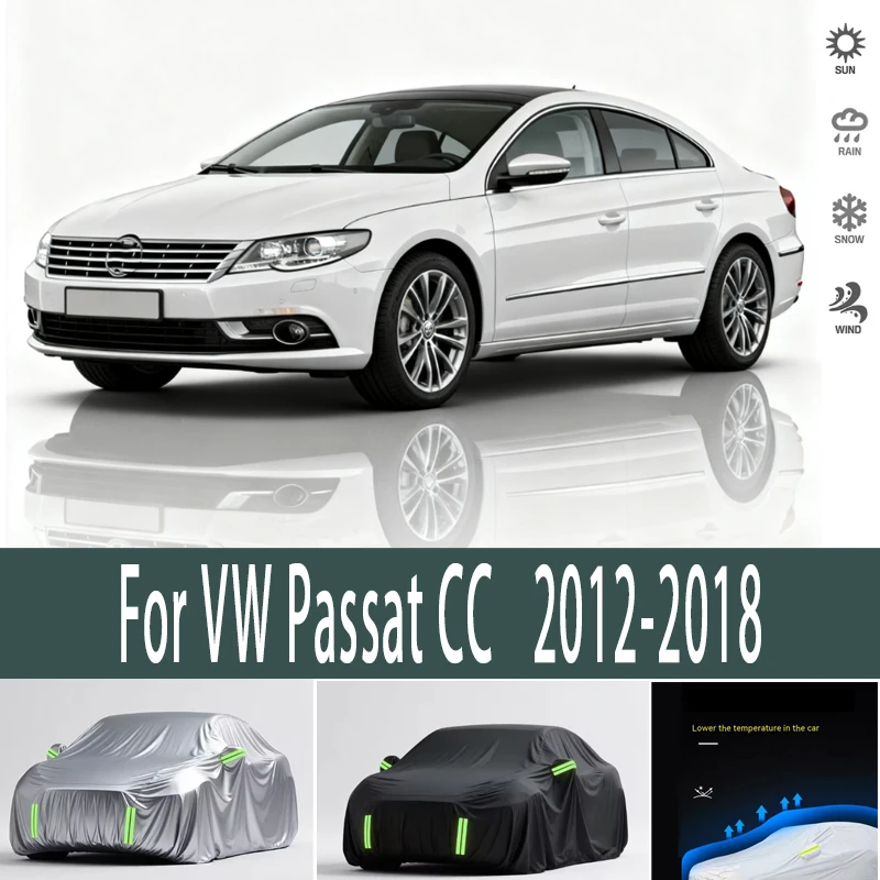 For VW Passat CC 2012-2018 2013 2014 20105 Outdoor Protection Full Car Covers Snow Cover Sunshade Waterproof Dustproof Exterior
For VW Passat CC 2012-2018 2013 2014 20105 Outdoor Protection Full Car Covers Snow Cover Sunshade Waterproof Dustproof Exterior