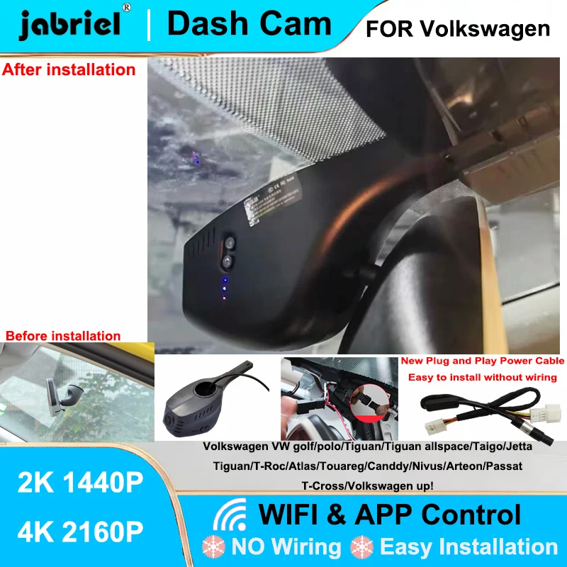 Видеорегистратор Jabriel 2K 4K для Volkswagen VW Tiguan, Golf, Polo, Taigo, Jetta, T-Roc, Atlas, Touareg, Caddy, Nivus, Arteon, Passat, Up!
Видеорегистратор Jabriel 2K 4K для Volkswagen VW Tiguan, Golf, Polo, Taigo, Jetta, T-Roc, Atlas, Touareg, Caddy, Nivus, Arteon, Passat, Up!