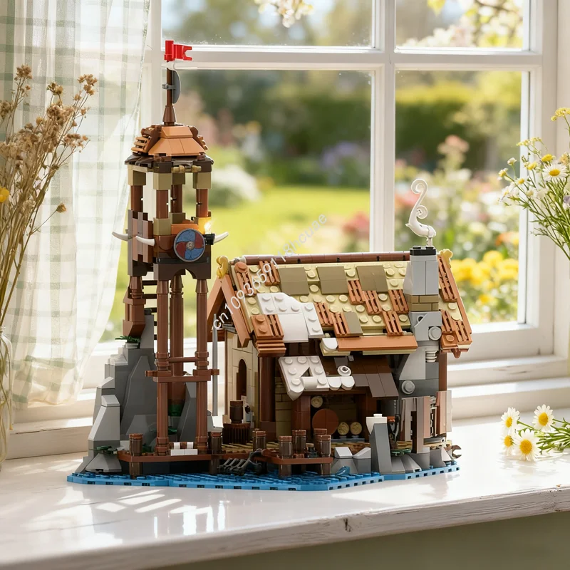 1880pcs MOC Viking Village Big Expansion Vikingsed Model Building Toy Blocks Christmas Gifts DIY Creative Idea Brick Birthday
1880pcs MOC Viking Village Big Expansion Vikingsed Model Building Toy Blocks Christmas Gifts DIY Creative Idea Brick Birthday