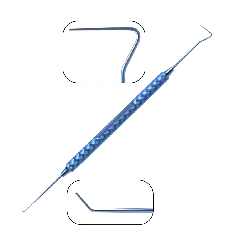 GREATLH Titanium Instrument Hook Ophthalmic Intralase Flap Spatulas Fine Head Autoclavable Eyelid Tools Ophthalmic Instrument
GREATLH Titanium Instrument Hook Ophthalmic Intralase Flap Spatulas Fine Head Autoclavable Eyelid Tools Ophthalmic Instrument