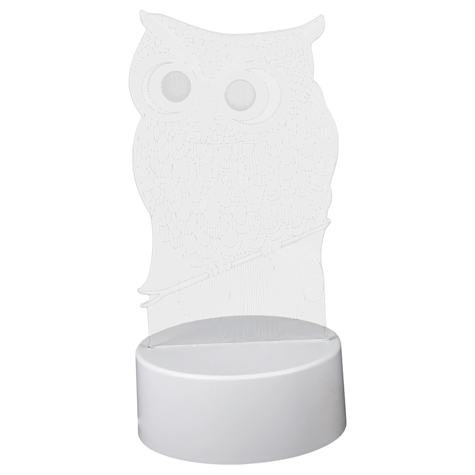 Owl Night 3D USB LED Bedroom Lamp White Animal Visual Night Light Shape Decor Warm Room Nursery Lighting Effect
Owl Night 3D USB LED Bedroom Lamp White Animal Visual Night Light Shape Decor Warm Room Nursery Lighting Effect