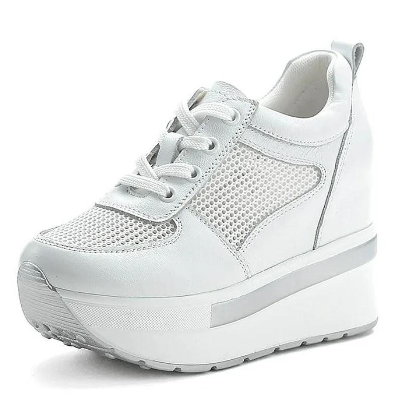 10cm Air Mesh Genuine Leather Women Comfy Spring Fashion Chunky Sneaker Flats Ankle Boots Platform Wedge Sneakers Summer Shoes
10cm Air Mesh Genuine Leather Women Comfy Spring Fashion Chunky Sneaker Flats Ankle Boots Platform Wedge Sneakers Summer Shoes