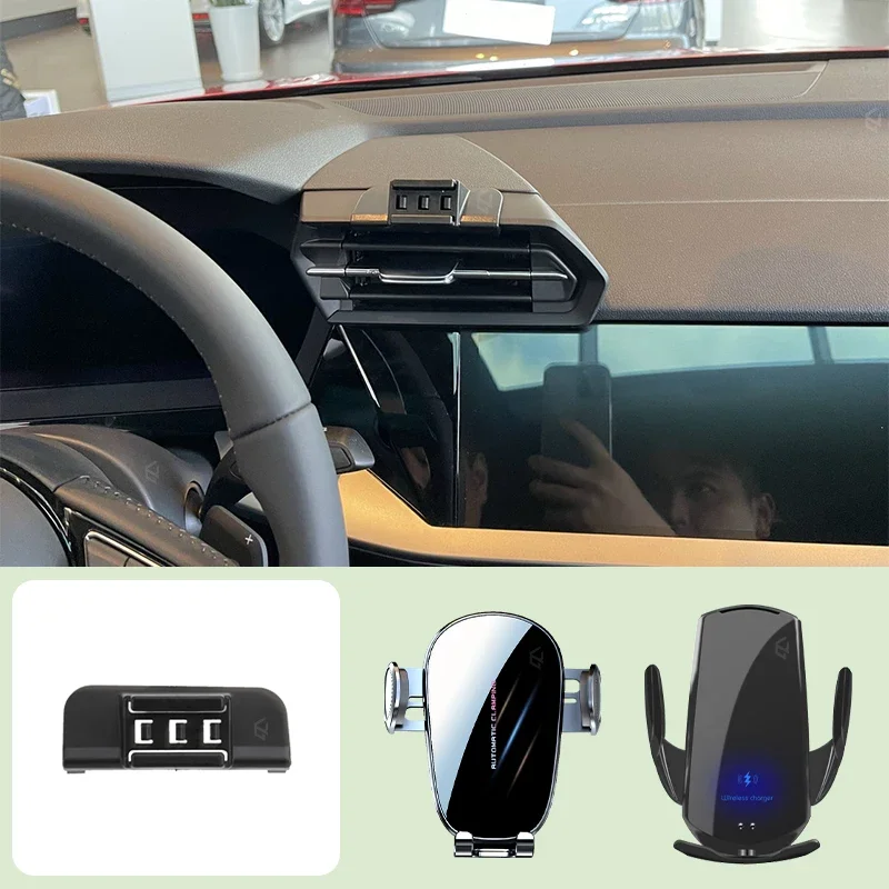 Car Mobile Phone Holder For Audi A3 88 2021-2024 Car Special Bracket Base Mobile Support Wireless Charging Bracket Accessories
Car Mobile Phone Holder For Audi A3 88 2021-2024 Car Special Bracket Base Mobile Support Wireless Charging Bracket Accessories