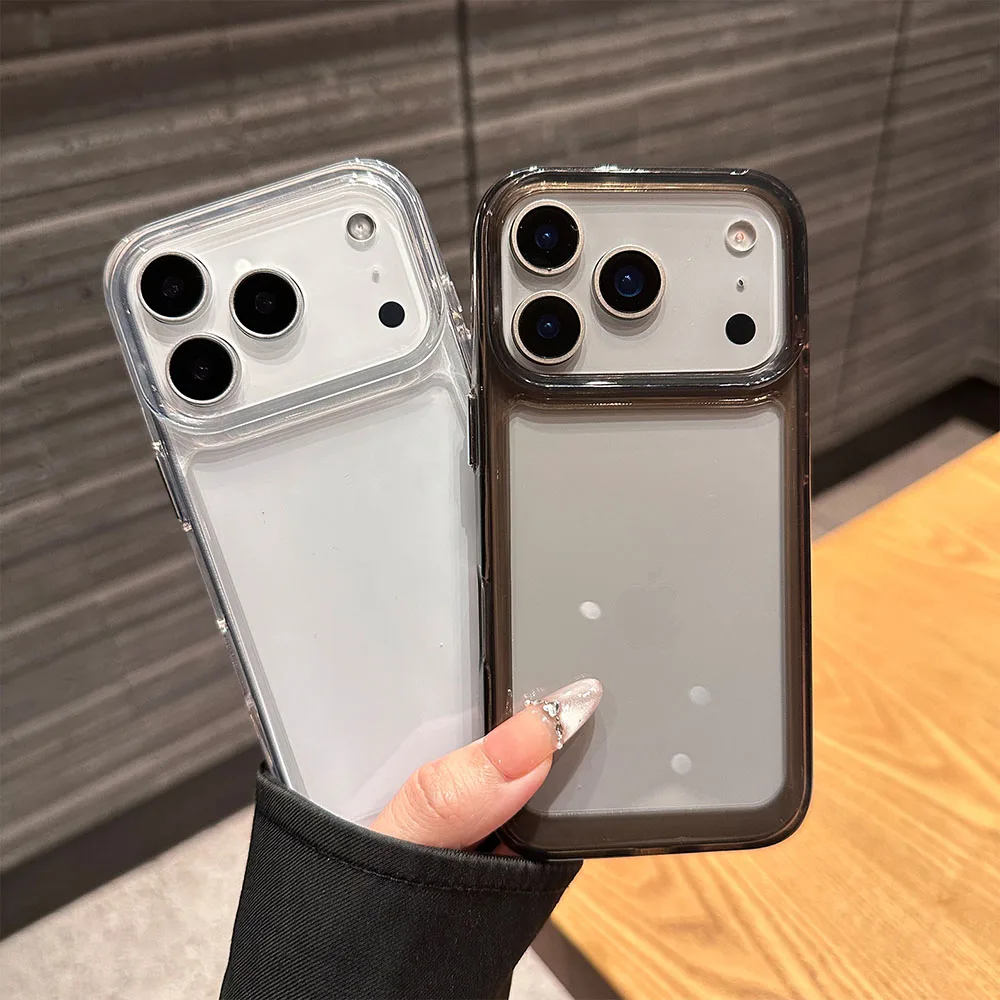 Luxury Silicone Transparent Shockproof Case For iPhone 11 12 13 14 15 16 17Pro Max 17 Pro 17 Air Clear Protection Acrylic Cover
Luxury Silicone Transparent Shockproof Case For iPhone 11 12 13 14 15 16 17Pro Max 17 Pro 17 Air Clear Protection Acrylic Cover