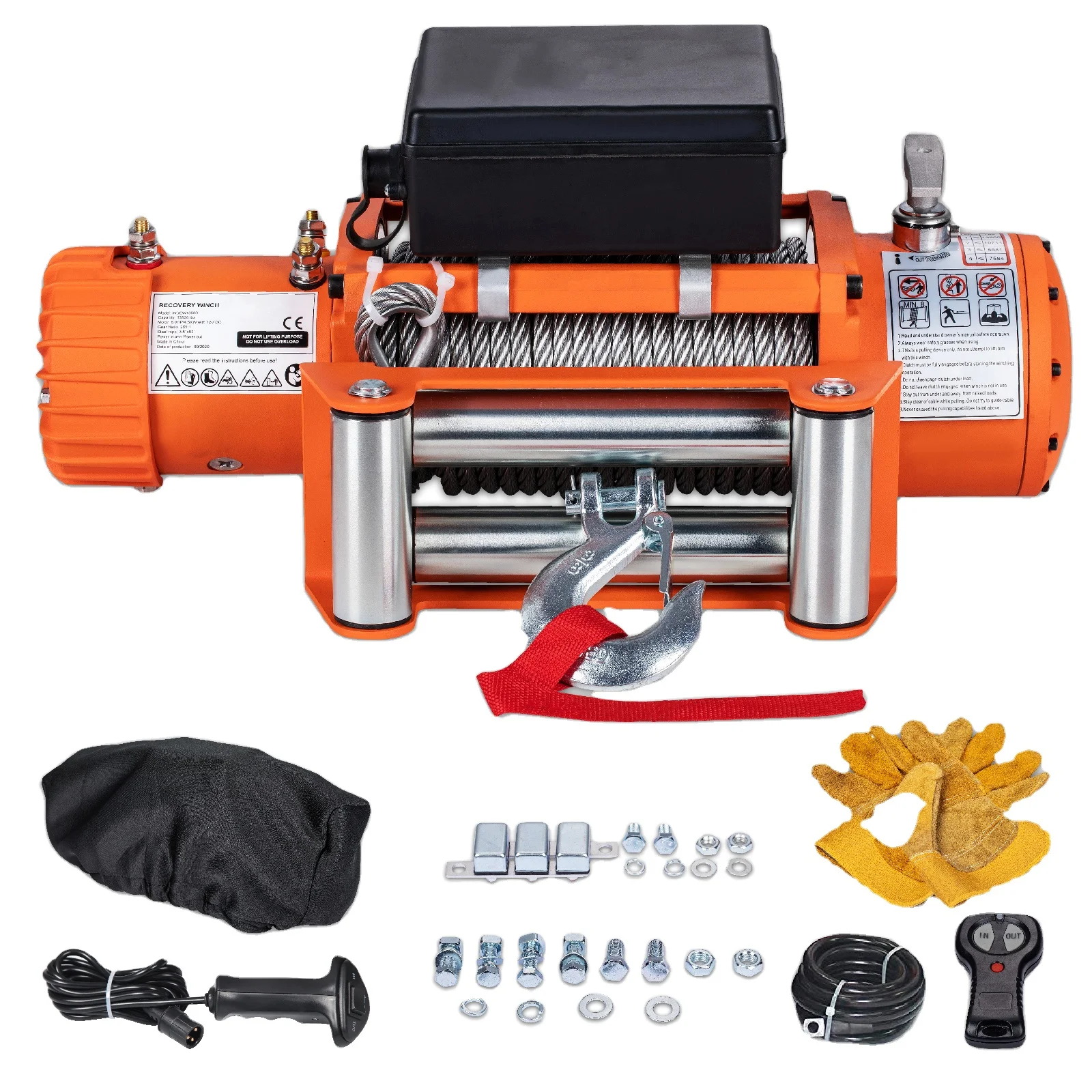 XINQI 13000LBS 4WD Offroad Accessories 12v Winch Car Electric Winch Winch Rope
XINQI 13000LBS 4WD Offroad Accessories 12v Winch Car Electric Winch Winch Rope
