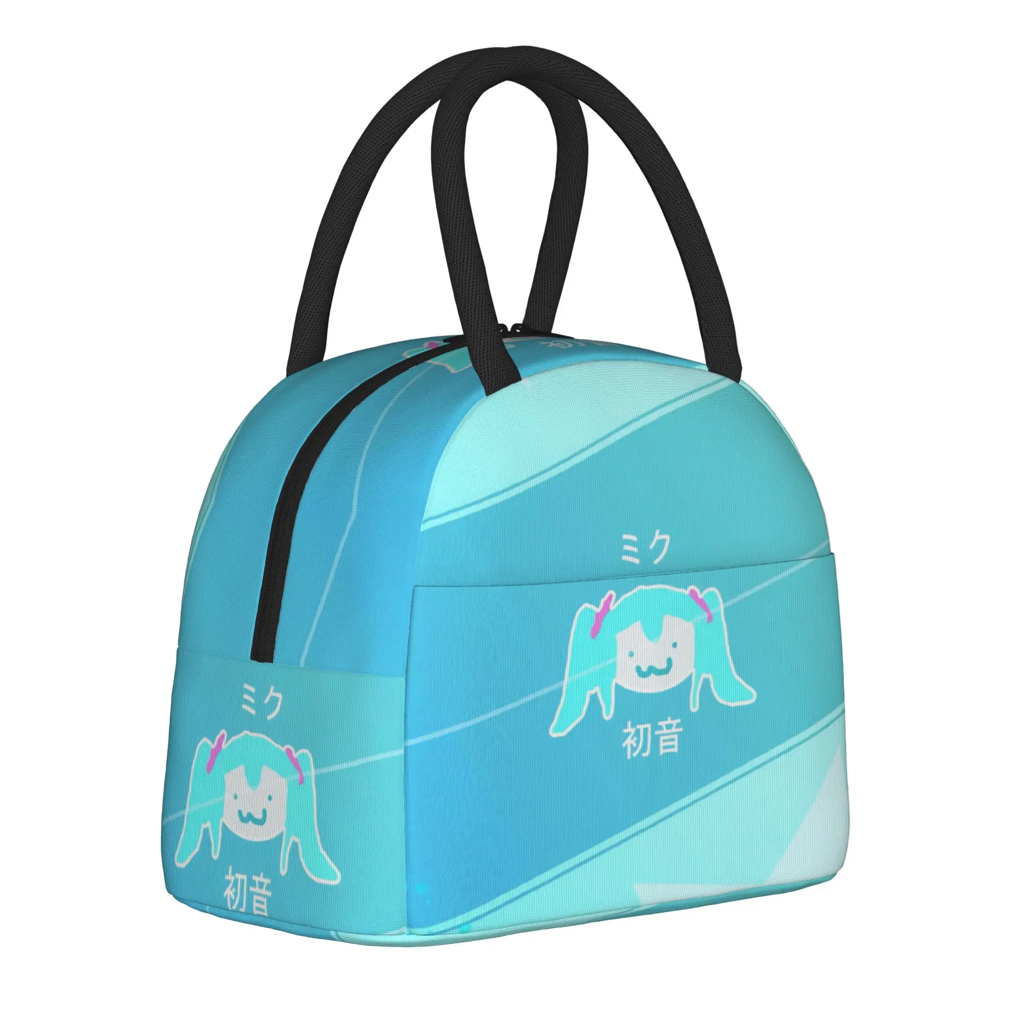 Hatsunes Mikus Insulated Lunch Bag for Men Women Food Container Bags Portable Thermal Cooler Lunch Boxes For Picnic
Hatsunes Mikus Insulated Lunch Bag for Men Women Food Container Bags Portable Thermal Cooler Lunch Boxes For Picnic