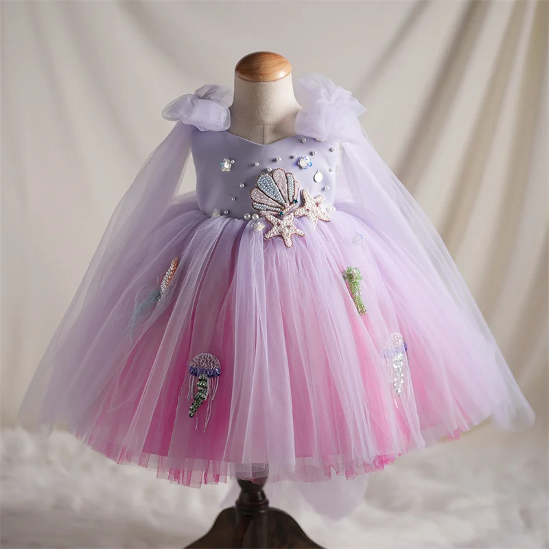 Baby Kids Princess Tulle Beading Bow Flower Girl Dress Children First Communion Dress Ball Gown Wedding Party Dress Birthday
Baby Kids Princess Tulle Beading Bow Flower Girl Dress Children First Communion Dress Ball Gown Wedding Party Dress Birthday