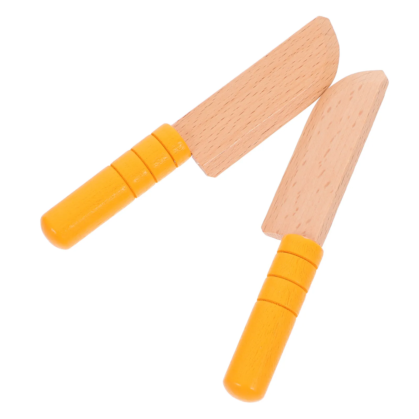 2Pcs Wooden Cutter Kitchenware Lightweight Realistic Simulation Children Cooking Skill Development Cutter Supplies
2Pcs Wooden Cutter Kitchenware Lightweight Realistic Simulation Children Cooking Skill Development Cutter Supplies