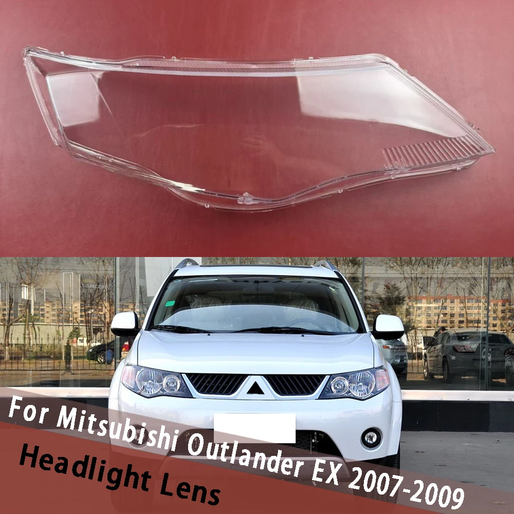 For Mitsubishi Outlander EX 2007 2008 2009 Front Headlamp Cover Transparent Headlight Shell Lens Plexiglass Replace Lampshade
For Mitsubishi Outlander EX 2007 2008 2009 Front Headlamp Cover Transparent Headlight Shell Lens Plexiglass Replace Lampshade