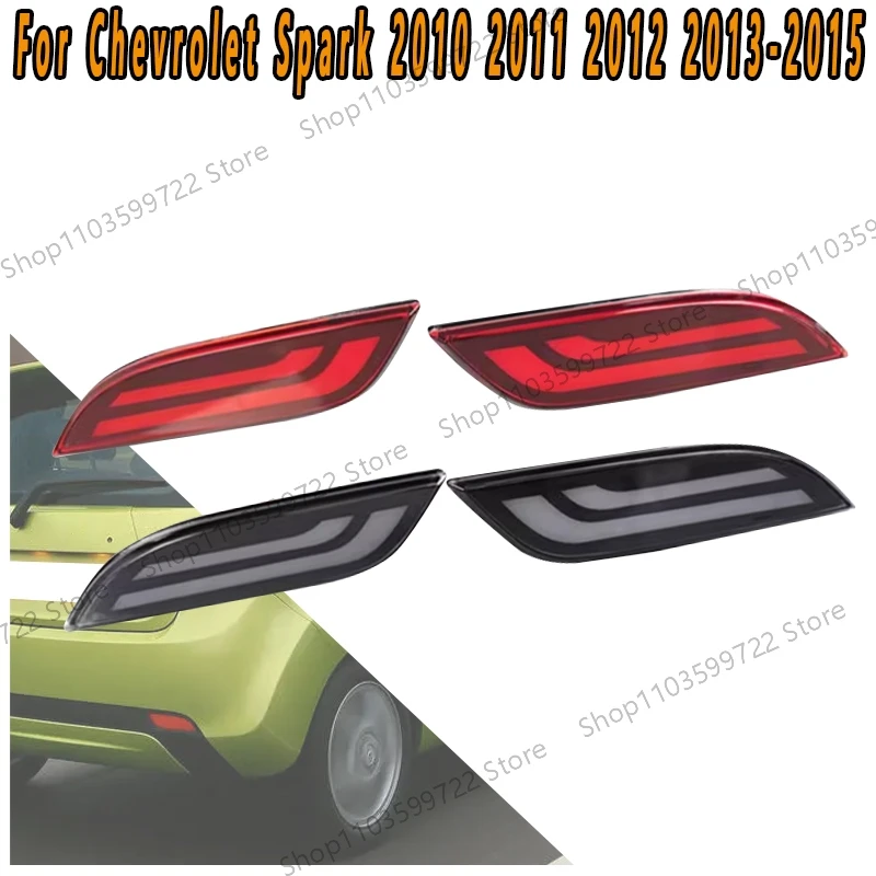 Car LED Rear Bumper Light For Chevrolet Spark 2010 2011 2012-2015 Brake Light Reverse Light Driving Signal Light Warning Light
Car LED Rear Bumper Light For Chevrolet Spark 2010 2011 2012-2015 Brake Light Reverse Light Driving Signal Light Warning Light