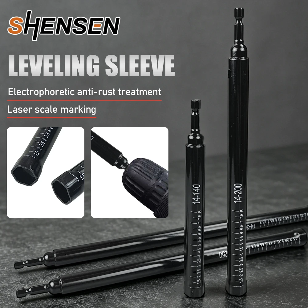Ceiling Leveling Sleeve, Hollow Suspension Extension Rod, 14mm Inner Hexagon Socket, Ceiling Installation Tool
Ceiling Leveling Sleeve, Hollow Suspension Extension Rod, 14mm Inner Hexagon Socket, Ceiling Installation Tool