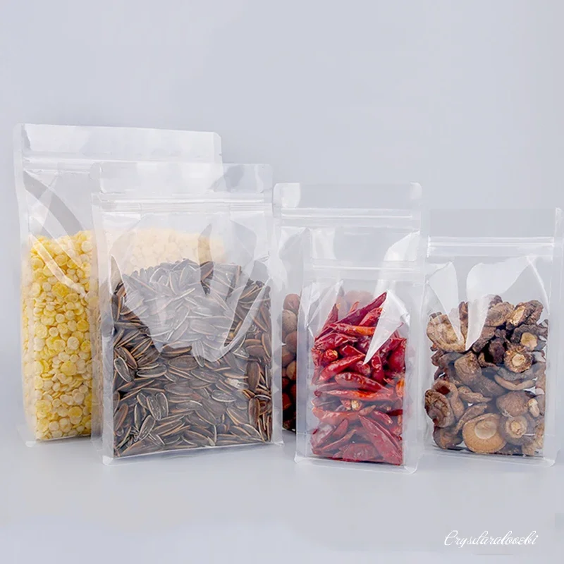 50 шт., прозрачный 3D пластиковый пакет с застежкой-молнией, высокая прозрачная упаковка для кофе, закусок, печенья, риса, подарочная упаковка для хранения
50 шт., прозрачный 3D пластиковый пакет с застежкой-молнией, высокая прозрачная упаковка для кофе, закусок, печенья, риса, подарочная упаковка для хранения