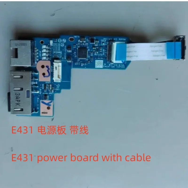 Suitable for Lenovo E440 E431 power board, network card, USB board, audio board NS-A046 A161
Suitable for Lenovo E440 E431 power board, network card, USB board, audio board NS-A046 A161