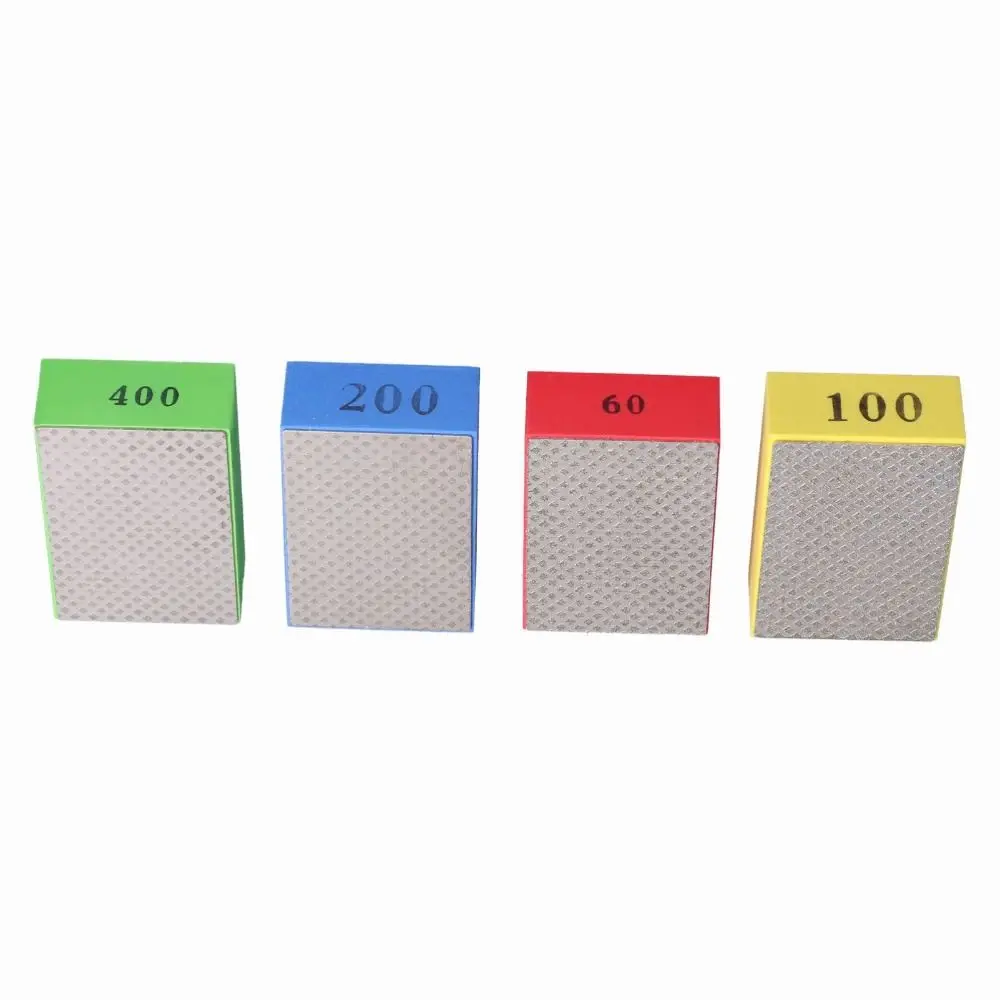 4Pcs Versatile Wet and Dry for Granite Diamond Tile Polishing Block Hand Tools for Tile Trimming Marble Stone Deburring Tools
4Pcs Versatile Wet and Dry for Granite Diamond Tile Polishing Block Hand Tools for Tile Trimming Marble Stone Deburring Tools
