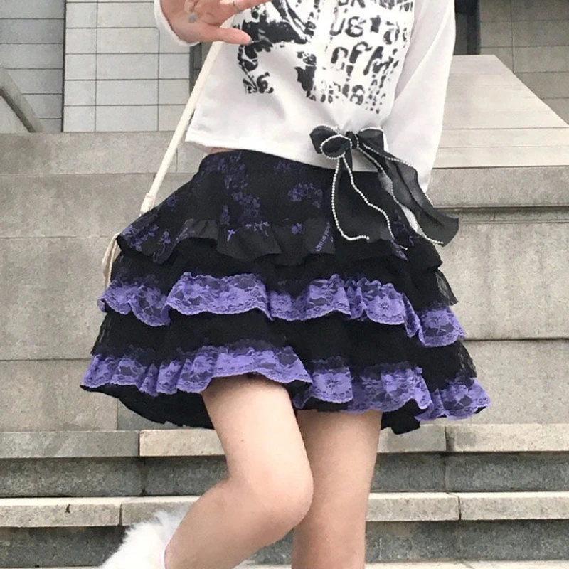 NIGGEEY Harajuku Subculture Vintage Lolita Lace Edge Puffy Skirt Female Sexy Y2k Cake Skirt Punk 2023 Puffy Skirt Women
NIGGEEY Harajuku Subculture Vintage Lolita Lace Edge Puffy Skirt Female Sexy Y2k Cake Skirt Punk 2023 Puffy Skirt Women
