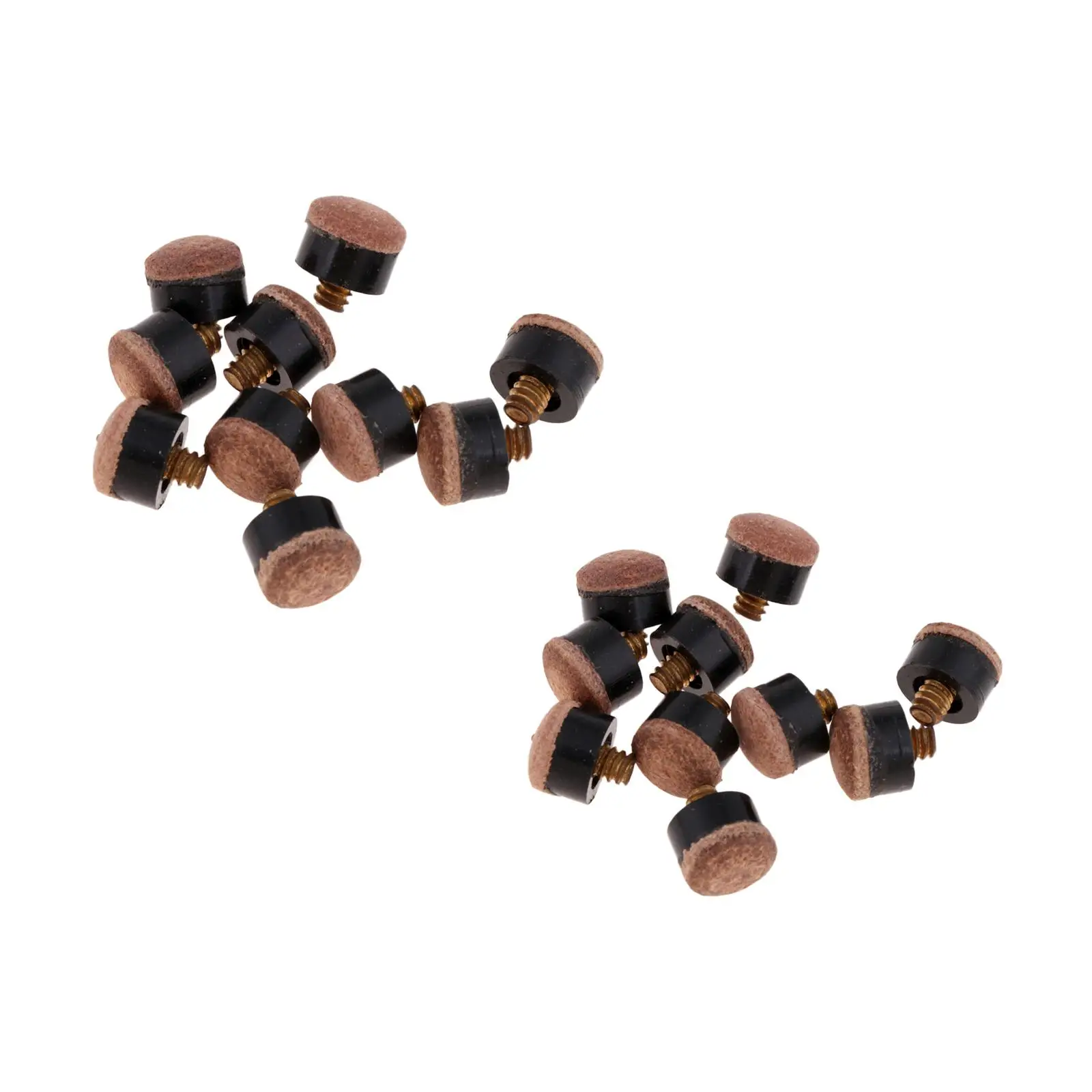 Brown Artificial Leather Screw on Pool Cue Tips 12mm 13mm for Billiard Cue Repair Tool Kit
Brown Artificial Leather Screw on Pool Cue Tips 12mm 13mm for Billiard Cue Repair Tool Kit