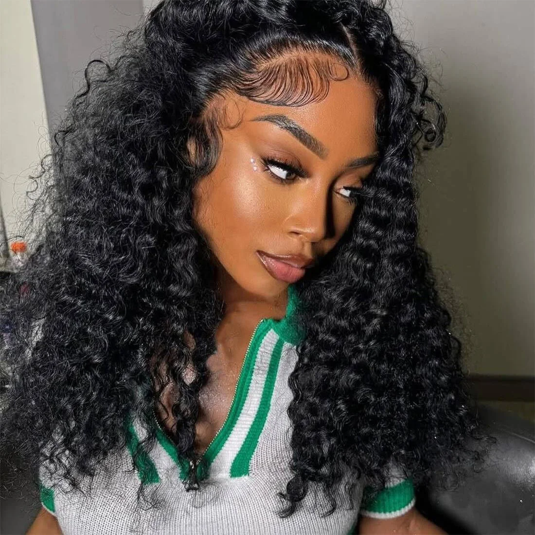 Natural Color Black Deep Wave 1B 40 Inches Long-length 200% High Density 360 5x5 13x6 13x4 HD Transparent Lace Frontal Wig Human Hair Wigs Brazilian Hair Pre Plucked For Women
Natural Color Black Deep Wave 1B 40 Inches Long-length 200% High Density 360 5x5 13x6 13x4 HD Transparent Lace Frontal Wig Human Hair Wigs Brazilian Hair Pre Plucked For Women