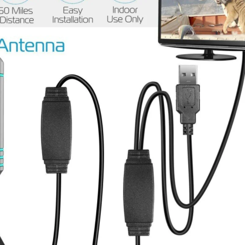 Digital TV Antenna With Signal Amplifier 480+ Miles Indoor Outdoor Antenna Magnetic Base VHF UHF Digital Aerial
Digital TV Antenna With Signal Amplifier 480+ Miles Indoor Outdoor Antenna Magnetic Base VHF UHF Digital Aerial