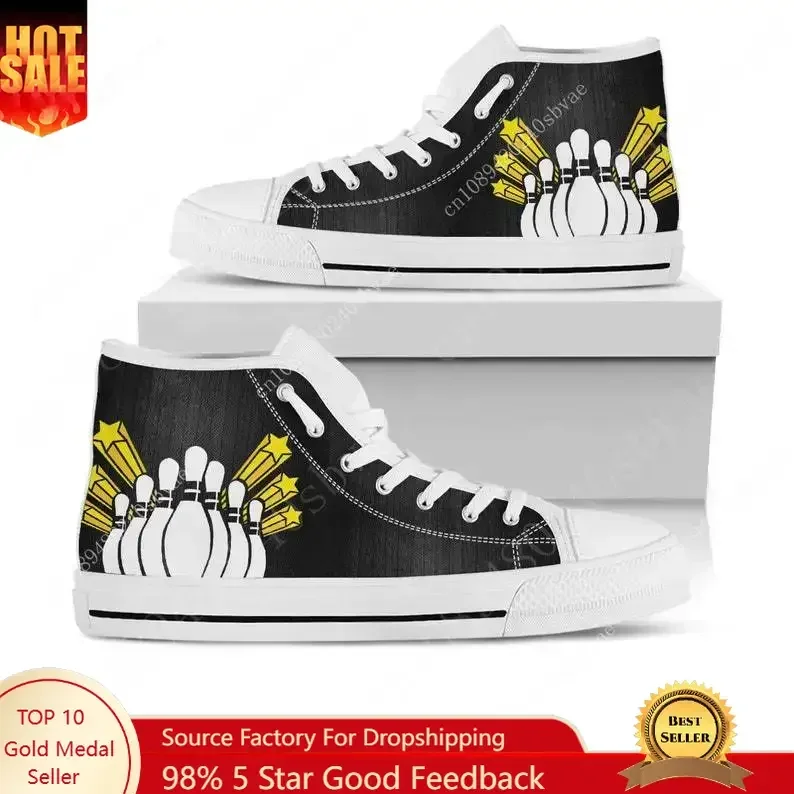 Bowling High Top Shoes Mens Womens Teenager Sneakers Canvas High Quality Outdoor Daily Sneaker Custom Made Couple Shoe
Bowling High Top Shoes Mens Womens Teenager Sneakers Canvas High Quality Outdoor Daily Sneaker Custom Made Couple Shoe