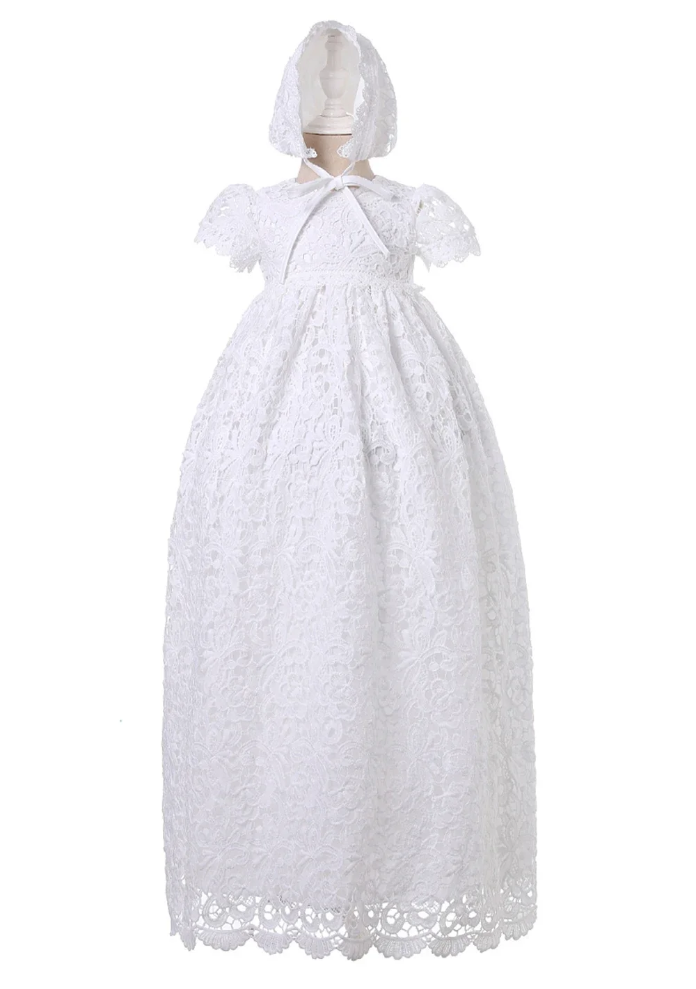 Floor Length Luxury Baby Girls Baptism Dress Embroidery Lace Wedding Christening Gown With Bonnet First Birthday Custom 3-12M
Floor Length Luxury Baby Girls Baptism Dress Embroidery Lace Wedding Christening Gown With Bonnet First Birthday Custom 3-12M