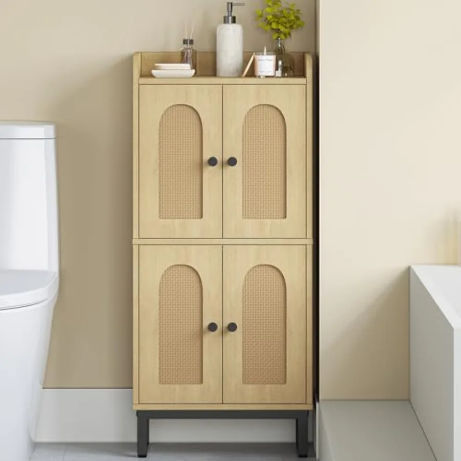 Bathroom Cabinet Small Storage Cabinet with 4 Doors Bathroom Organizers and Storage Cabinets with Adjustable Feet Cabinets Free
Bathroom Cabinet Small Storage Cabinet with 4 Doors Bathroom Organizers and Storage Cabinets with Adjustable Feet Cabinets Free