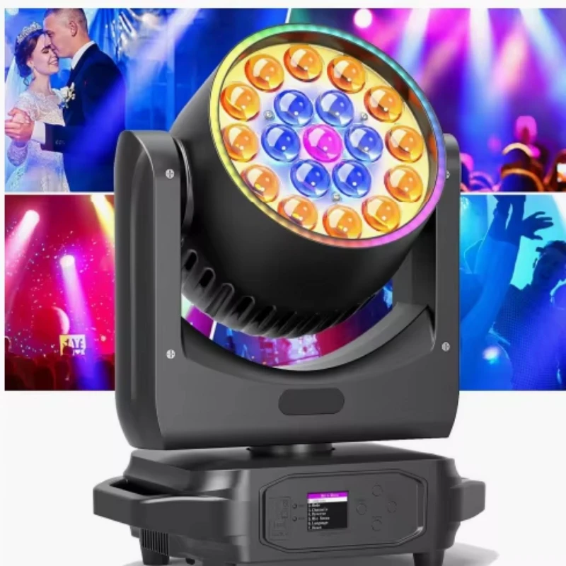 Popular stage lamp moving head 4-in-1 DMX zoom washer head is suitable for wedding lighting
Popular stage lamp moving head 4-in-1 DMX zoom washer head is suitable for wedding lighting